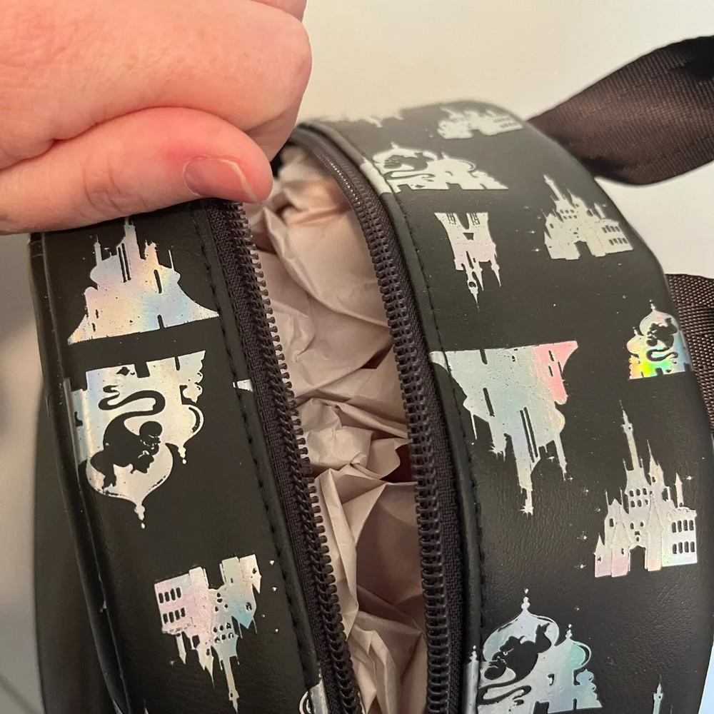 NWT Disney 100 Castles mini backpack & tech wristlet